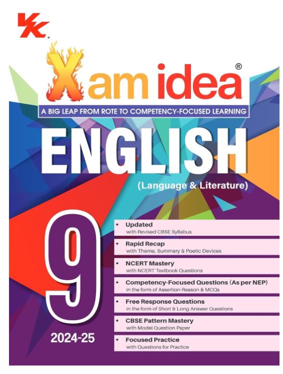 Xam idea English (Language & Literature) Class 9 Book 